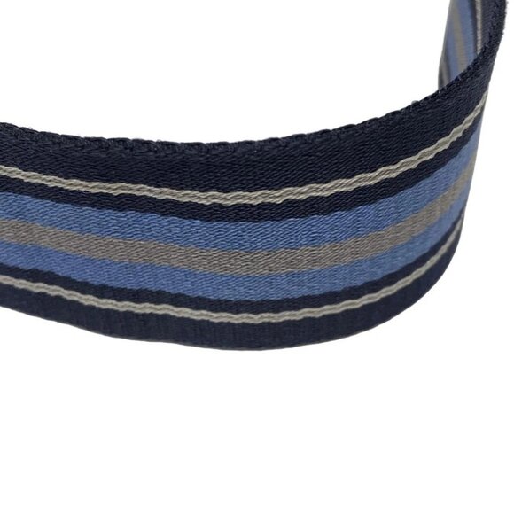 PRADA - Blue Leather Shoulder Bag - Picture 10 of 14